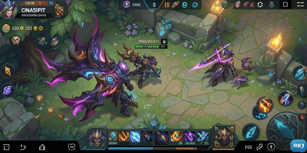 Tangkapan layar gameplay <strong>CINASIPIT</strong> menunjukkan aksi seru dalam pertempuran tim.