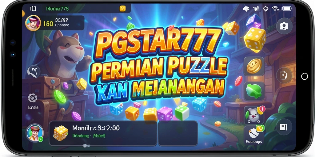 Screenshot utama PGSTAR777 menampilkan gameplay puzzle yang seru dan menantang.