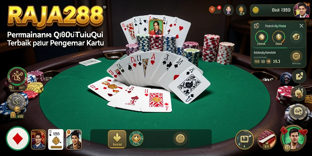 Tampilan gameplay QiuQiu yang menarik dan penuh strategi.